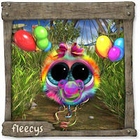 BuntmarktFleecy: Bleibt im Baby-Stadium. Interessiert sich nur für BäumchenJokerDichFleecy.