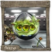 Datei:MarsmännchenFleecy Schlüpfling.webp