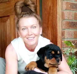 Paula Garnham and puppy 2.jpg