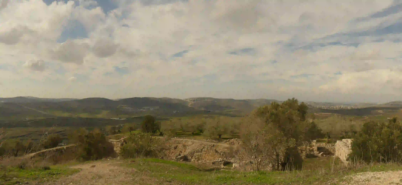 Fichier:Paysage de samarie, Sebaste, 2023.webp