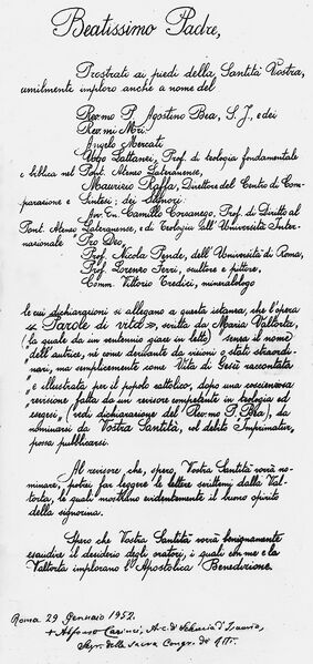 File:Petizione a papa Pio XII.jpg